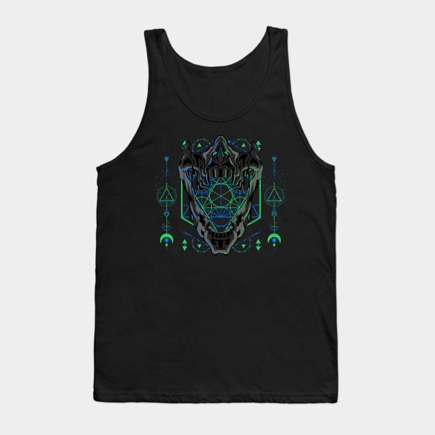 skull head mask Tank Top by SHINIGAMII